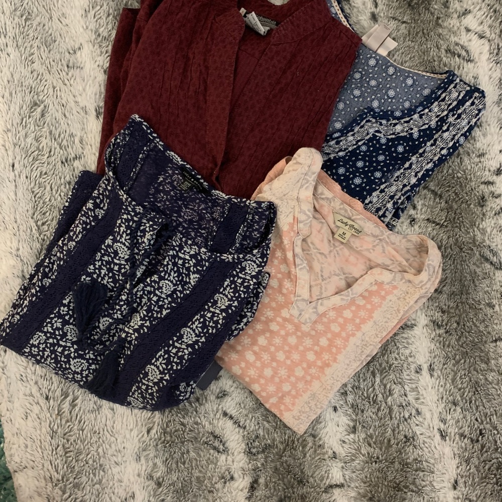 Dress casual boho tops- medium